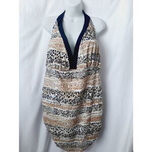 Your best look leopard print sz 24W lus NWT tankini swimsuit